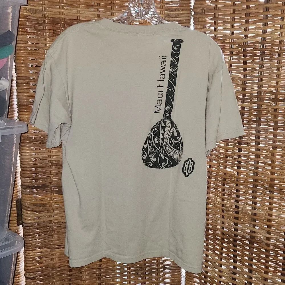 Maui Hawaii 808 Outrigger Paddle Shirt M